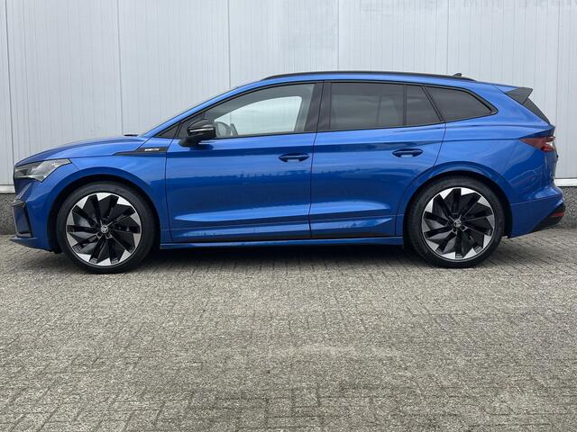 Skoda Enyaq iV 60 Sportline / Elektrisch Wegklapbare Trekhaak / Elektrische Bestuurdersstoel met Memory / Apple Carplay & Android Auto / 360 Graden Camera /
