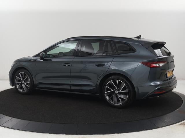 Skoda Enyaq iV 80 | SOH 89,1% | Leder/alcantara | Stuur/stoel verwarming | Adaptive cruise | Carplay | Sfeerverlichting | Camera | Park assist | Climate control