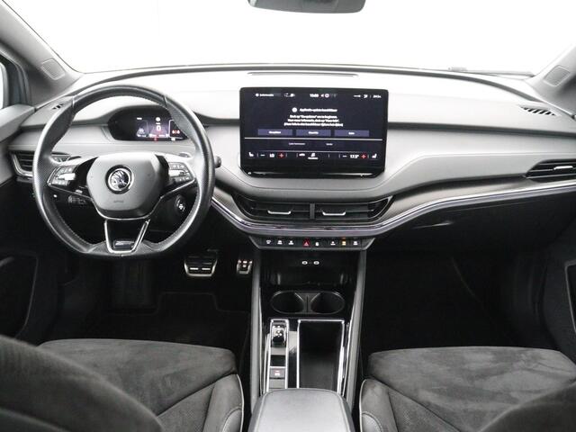 Skoda Enyaq iV 80 | SOH 89,1% | Leder/alcantara | Stuur/stoel verwarming | Adaptive cruise | Carplay | Sfeerverlichting | Camera | Park assist | Climate control