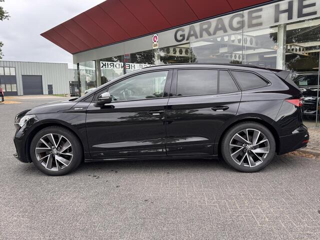 Skoda Enyaq iV 60 Sportline | SOH: 93,4% | Elektr. Trekhaak| Matrix LED Verlichting | stuur/stoel verwarming | Cruise Control | Navi | Carplay | Camera |