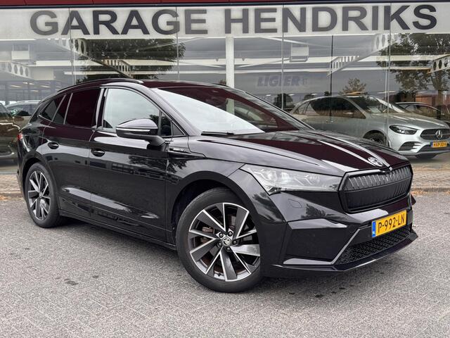 Skoda Enyaq iV 60 Sportline | SOH: 93,4% | Elektr. Trekhaak| Matrix LED Verlichting | stuur/stoel verwarming | Cruise Control | Navi | Carplay | Camera |