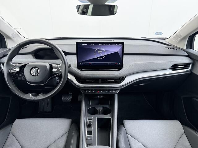 Skoda Enyaq iV 80 SOH 90% Warmtepomp Adap.Cruise Camera Stuur+Stoelverwarming Blind Spot 3-Zone Ecc Navi Apple Carplay Android Auto Matrix Led Keyless Assistentie Pakket Comfort-pakket Lane Assist P-Assist Lmv 20" Privacy Glas Pdc Isofix Origineel Nederlandse Auto Dealeronderhouden