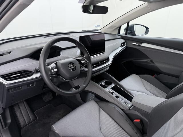 Skoda Enyaq iV 80 SOH 90% Warmtepomp Adap.Cruise Camera Stuur+Stoelverwarming Blind Spot 3-Zone Ecc Navi Apple Carplay Android Auto Matrix Led Keyless Assistentie Pakket Comfort-pakket Lane Assist P-Assist Lmv 20" Privacy Glas Pdc Isofix Origineel Nederlandse Auto Dealeronderhouden
