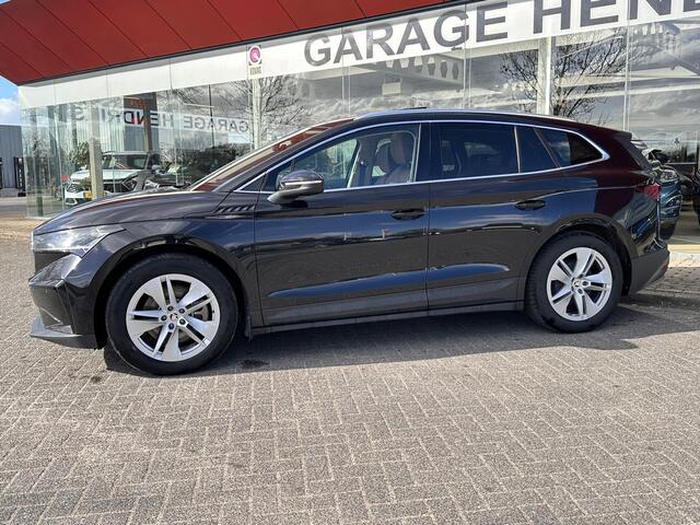 Skoda Enyaq iV 80 | SOH: 88,4% | Panorama | Havana Leder | Trekhaak | Blindspot | Memory Seat |