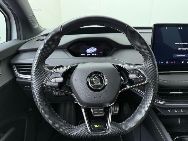 Skoda Enyaq iV Coupé 80 RS | 299 PK | SoH 91% | Warmtepomp | Achteruitrijcamera | Panoramadak | Canton Audio | Volleder | Head-up Display | Matrix LED |