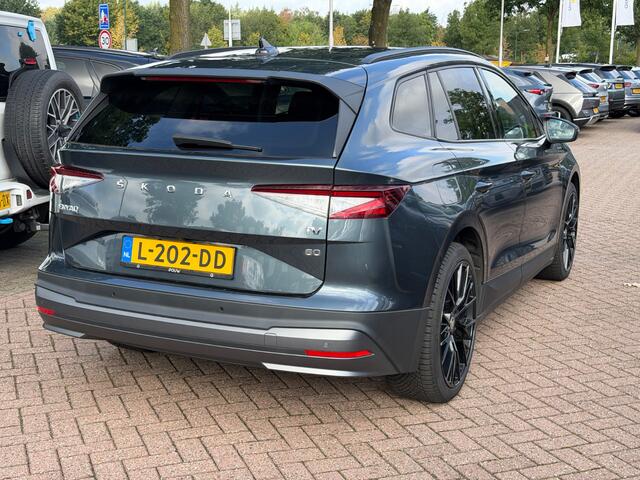 Skoda Enyaq iV 60 First Edition / Camera / CarPlay / Keyless / Matrix LED / 20'' / Dodehoek / Stoelverwarming / DAB / ACC