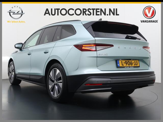 Skoda Enyaq iV 60 SOH 93% Camera Comfort-pakket Draadloze telefoonlader Keyless entry Privacy Glas Apple Carplay Android Auto Navi Ecc Pdc P-Assist Lmv Led Isofix Mirrorlink® Cruise Control 1e Eigenaar Origineel Nederlandse Auto