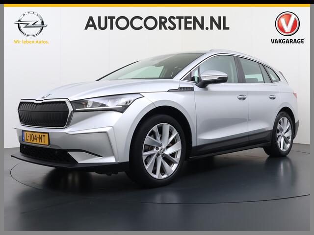 Skoda Enyaq iV 60 SOH 91% Apple Carplay Android Auto Navi Ecc Pdc Keyless-go Lmv 20" Isofix Lane Assist Bluetooth Mirrolink Led Rijstrooksensor 1e Eigenaar Dealeronderhouden Origineel Nederlandse Auto