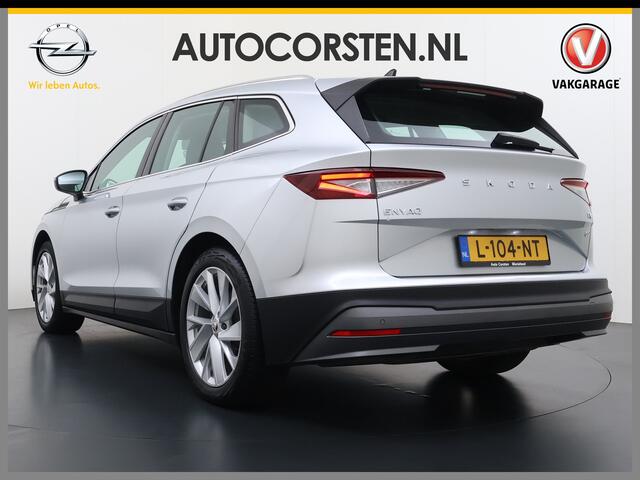 Skoda Enyaq iV 60 SOH 91% Apple Carplay Android Auto Navi Ecc Pdc Keyless-go Lmv 20" Isofix Lane Assist Bluetooth Mirrolink Led Rijstrooksensor 1e Eigenaar Dealeronderhouden Origineel Nederlandse Auto