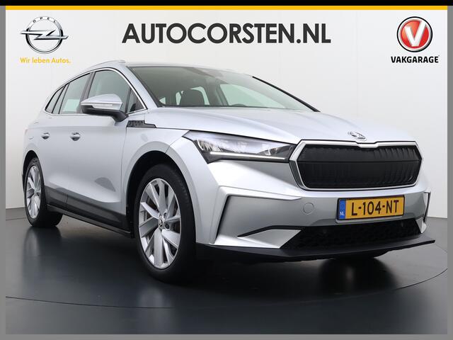 Skoda Enyaq iV 60 SOH 91% Apple Carplay Android Auto Navi Ecc Pdc Keyless-go Lmv 20" Isofix Lane Assist Bluetooth Mirrolink Led Rijstrooksensor 1e Eigenaar Dealeronderhouden Origineel Nederlandse Auto
