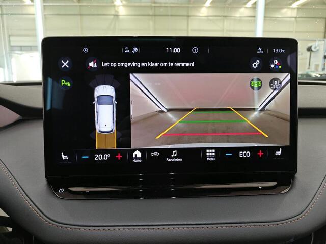 Skoda Enyaq iV 80 (90% SOH) I SCHUIF/KANTELDAK I STOELVERWARMING I LEDEREN SPORTSTOELEN I P-CAMERA