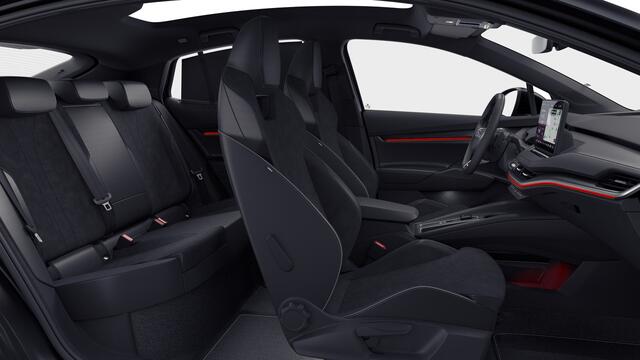 Skoda Enyaq iV Coupé 85 Elektromotor 286 1AT Sportline | Chrome interieur accenten | Driving mode select | LED interieurverlichting inclusief sfeerverlichting