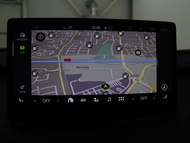 Skoda Enyaq iV 60 Sportline | SOH 91,8% | Leder/alcantara | Adaptive cruise | Stuur/stoel verwarming | Carplay | Sfeerverlichting | Climate control | Camera | Park assist | Trekhaak