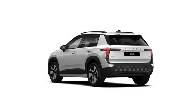 Skoda Epiq 55 Elektromotor 211 1AT Selection Launch Edition | Parkeersensoren achter | Sunset (donker getinte ramen achter) | Verwarmbare stoelen voor