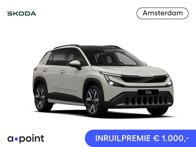 Skoda Epiq Business Launch Edition 56 kWh 211 pk | Suite Interieur | Light & View Pakket | Panorama Dak | Trekhaak | Velgen: 19" lichtmetalen velgen Lark, zwart
