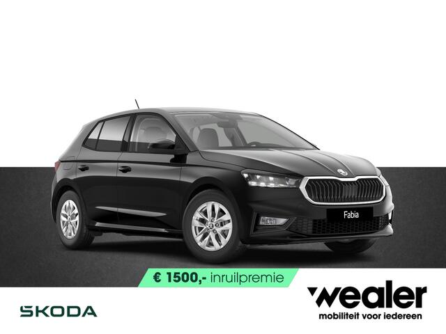 Skoda FABIA Selection 1.0 TSI 95 PK | 15" lichtmetalen velgen | Getint glas | Keyless | Apple Carplay/Android Auto | Parkeersensoren |
