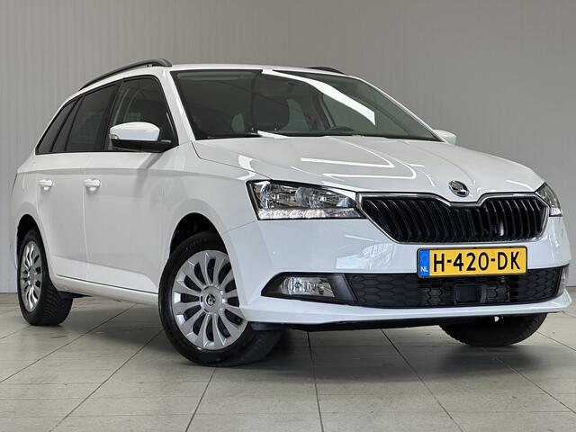 Skoda FABIA Combi 1.0 TSI Ambition/ Trekhaak/ Apple + Android/ Navi/ Airco/ Cruise/ Elek. pakket/ Isofix/ Bluetooth/ Armsteun/ Multi. LEDER. Stuur/ Mistl./ PDC/ Extra getint glas/ Dakrails.