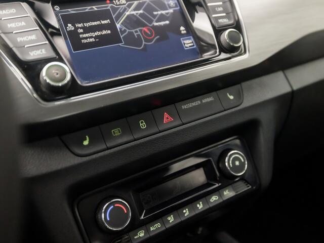 Skoda FABIA Combi 1.0 Sport (APPLE CARPLAY, NAVIGATIE, CLIMATE, STOELVERWARMING, SPORTSTOELEN, PARKEERSENSOREN, CRUISE, DAB+, LM VELGEN, NIEUWSTAAT)