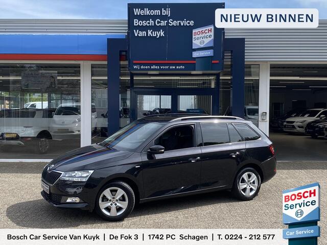 Skoda FABIA Combi 1.0 Clever / NL-Auto / 90.000 KM / Apple-Carplay & Android-Auto / Cruise-Control / Trekhaak / DAB radio-Bluetooth / Navi / Armsteun-Voor / Elektr.-Ramen Voor / PDC-Achter / 15'' LMV / All-Season / ENZ.