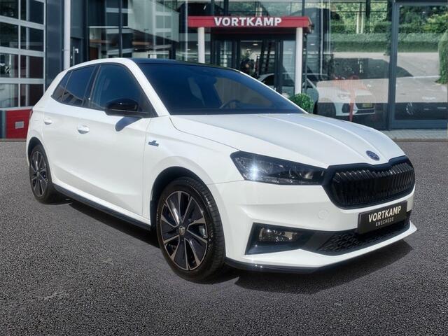 Skoda FABIA 1.0 TSI DSG MONTE CARLO GLAS-DAK/CAMERA/CRUISE/CARPLAY/STOELVERW