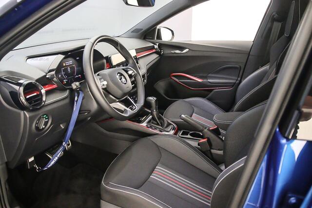 Skoda FABIA Monte Carlo 1.0 TSI 115pk DSG Automaat Panoramadak, Achteruitrijcamera, Cruise control, Stoelverwarming, App connect, Parkeersensoren, LED koplampen