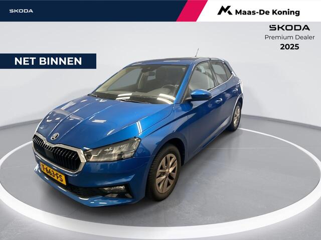 Skoda FABIA 1.0 Tsi 95pk Business Edition · Apple/Android Car Play · P-Sensoren · Navigatie · Climatronic · Virtual Cockpit · 15'' Inch · Garantie t/m 22-06-2027 of 100.000km