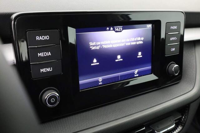 Skoda FABIA 1.0 MPI 80 pk Ambition | Parkeersensoren achter | Carplay | Cruise Control