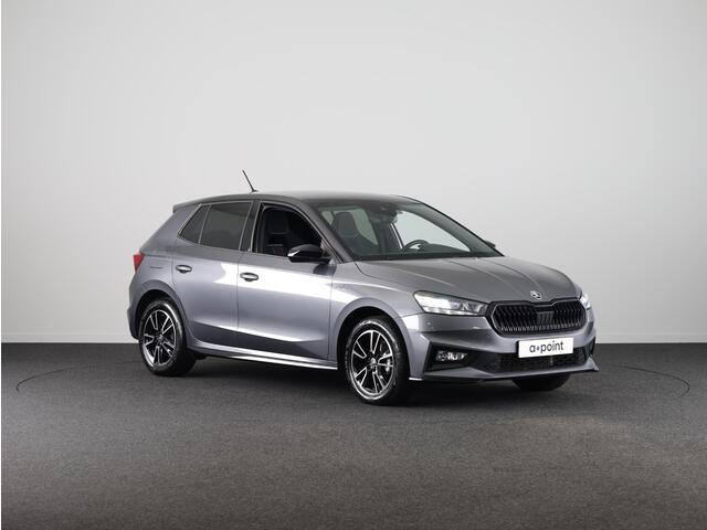 Skoda FABIA 1.0 TSI Monte Carlo 95 pk | Verlengde garantie | Navigatie via App | Parkeersensoren | Achteruitrijcamera | LED koplampen | Stoelverwarming |