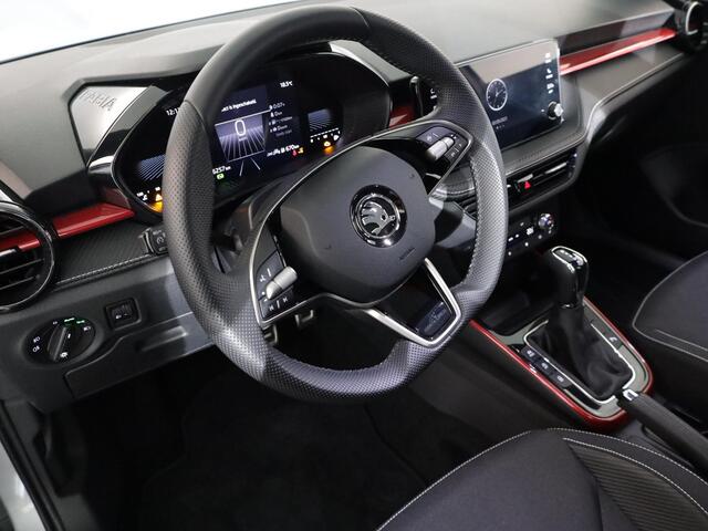 Skoda FABIA 1.0 TSI Monte Carlo 115 pk Automaat (DSG) | Verlengde garantie | Navigatie via App | Panoramadak | Parkeersensoren | Achteruitrijcamera | Stoelverwarming |