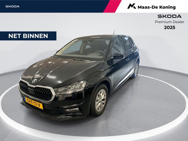 Skoda FABIA 1.0 TSI 115pk DSG Selection · Apple/Android Car Play · P-Sensoren · Airco · Getint Glas · 15'' Inch · Garantie t/m 21-10-2028 of 100.000km