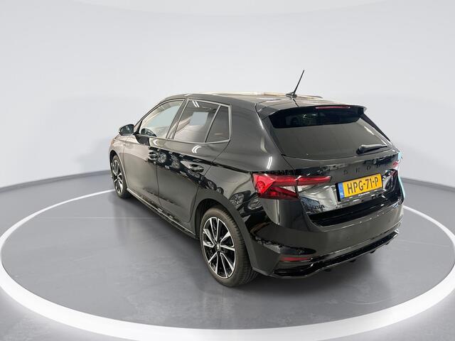 Skoda FABIA 1.0 TSI 115pk DSG Monte Carlo · Camera · keyless · Apple/Android Car Play · Stoelverwarming · P-Sensoren · 17'' Inch · Garantie t/m 19-05-2029 of 100.000km