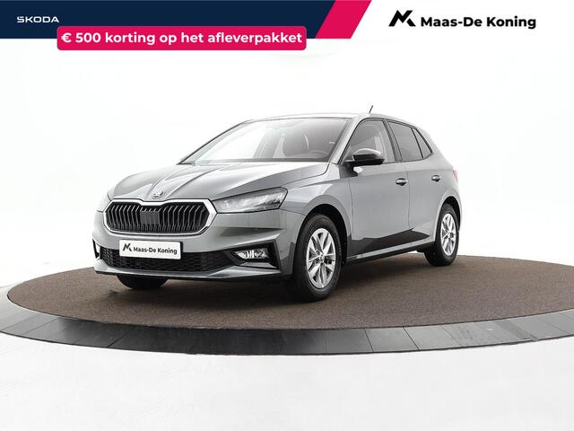 Skoda FABIA 1.0 TSI 95pk Selection · Airco · Apple/Android Car Play · P-Sensoren · Cruise Control · Getint Glas · 15'' Inch · Garantie t/m 13-10-2028 of 100.000km