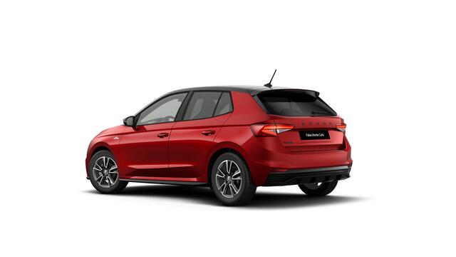 Skoda FABIA 1.0 TSI Greentech 95 5MT Monte Carlo SUV | Automaat | Zwart stof | Sunset (extra donker getinte ramen achter) | Navigatie Pakket Ambition | SKODA Connect - 1 jaar Infotainment en Care Connect