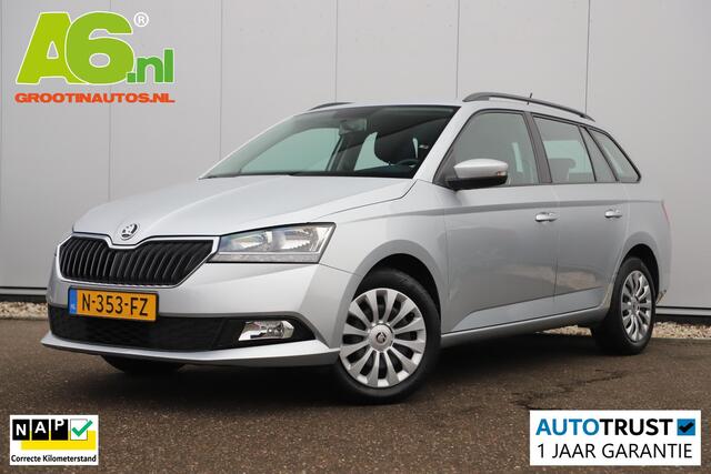 Skoda FABIA Combi 1.0 TSI Ambition 95PK Trekhaak Navigatie Carplay Android Airco Cruise Control Parkeersensor