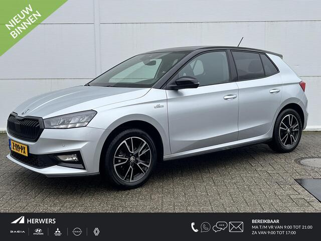 Skoda FABIA 1.0 TSI Monte Carlo / Apple Carplay/Android Auto / Cruise control / Lichtmetalen velgen 5-spaaks 16" /