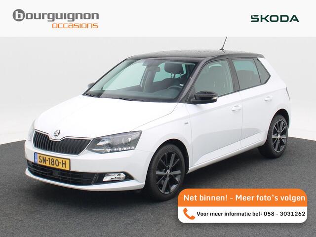 Skoda FABIA 1.0 TSi Clever | Cruise Control | Climate Control | Stoelverwarming | Bluetooth | Navigatie | Trekhaak | Parkeersensoren | 16 Inch | 62.800 Km!!