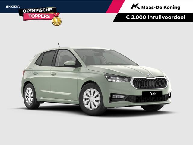 Skoda FABIA Selection 1.0 TSI 85 kW / 115 PK Hatchback 7 versn Timiano green | Trekhaak afneembaar | 2000,- inruilbonus