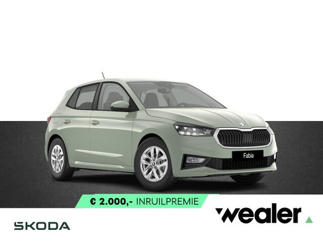 Skoda FABIA Selection 1.0 TSI 95 PK | Apple Carplay/Android Auto | 15" LM velgen | Getint glas |