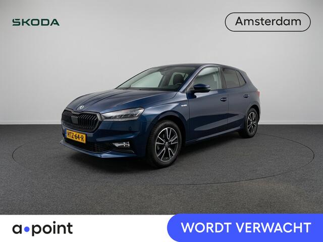 Skoda FABIA 1.0 TSI Monte Carlo 95 pk | Verlengde garantie | Navigatie via App | Parkeersensoren | Achteruitrijcamera | Stoelverwarming |