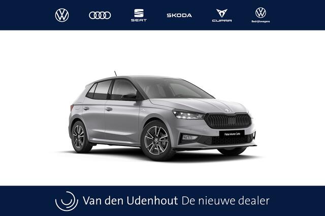 Skoda FABIA 1.0 TSI Greentech 95 5MT Monte Carlo Verwarmbare stoelen voor
