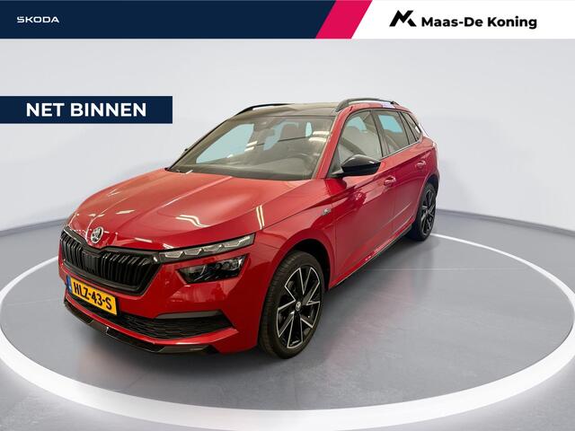 Skoda Kamiq 1.0 Tsi 110pk Monte Carlo · Keyless · Apple/Android Car Play · P-Sensoren · Stoelverwarming · 18'' Inch ·