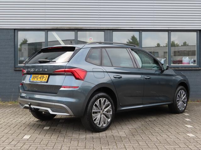 Skoda Kamiq 1.0 TSI Clever DSG | trekhaak wegklapbaar | elektrische achterklep | verwarmbare voorruit | camera | stoelverwarming | adaptive cruise
