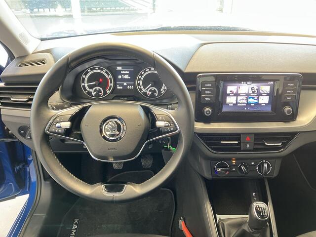 Skoda Kamiq 1.0 TSI 110pk Ambition · Apple/Android Car Play · Airco · DAB · Cruise Control · 16"Velgen · LED Koplampen · Lane Assist · Garantie t/m 30-03-2027 of 100.000km