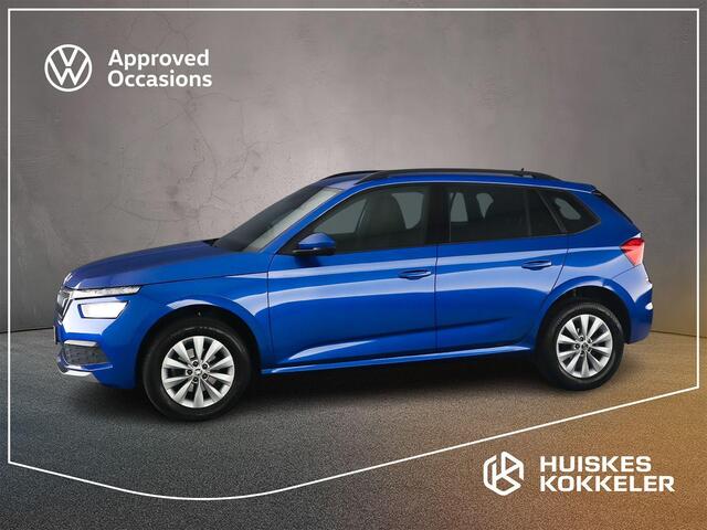 Skoda Kamiq Ambition 1.0 TSI 110pk Achteruitrijcamera, Cruise control, Airco, Stoelverwarming, Parkeersensoren, LED koplampen, DAB, Radio, App connect