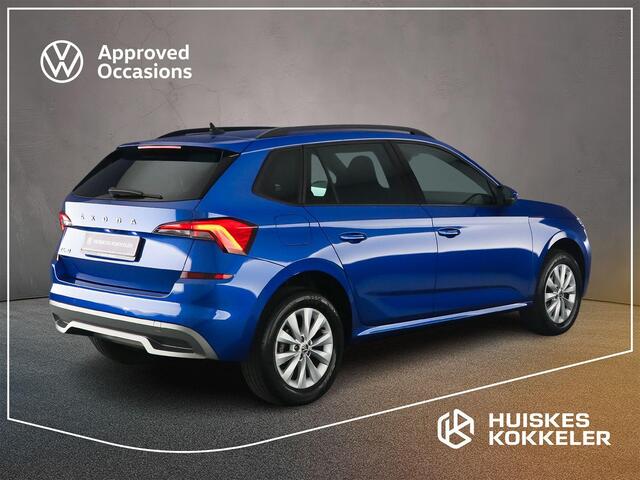 Skoda Kamiq Ambition 1.0 TSI 110pk Achteruitrijcamera, Cruise control, Airco, Stoelverwarming, Parkeersensoren, LED koplampen, DAB, Radio, App connect