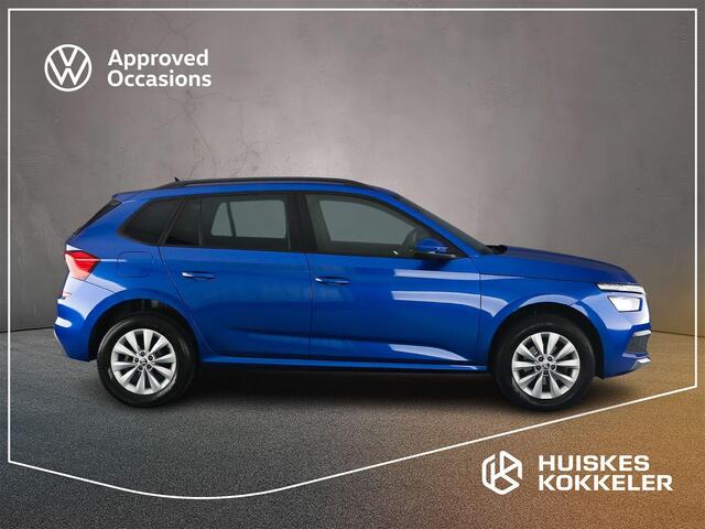 Skoda Kamiq Ambition 1.0 TSI 110pk Achteruitrijcamera, Cruise control, Airco, Stoelverwarming, Parkeersensoren, LED koplampen, DAB, Radio, App connect