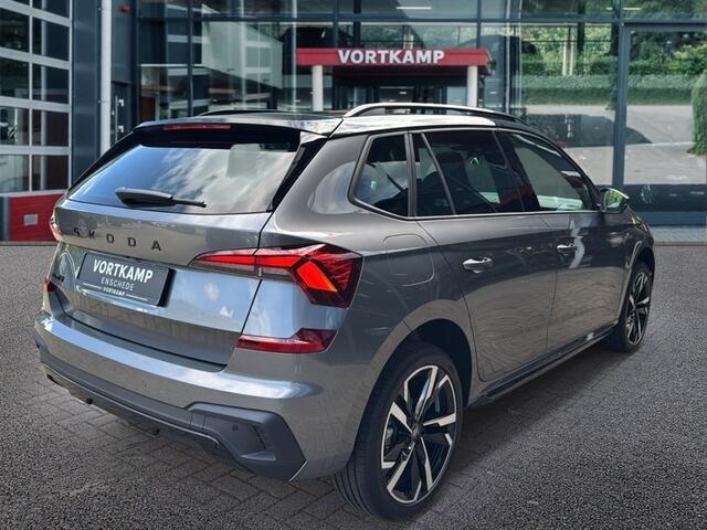 Skoda Kamiq 1.0 TSI DSG MONTE CARLO GLASDAK/CAMERA/TREKHAAK/NAVI/CRUISE/STOELVERW