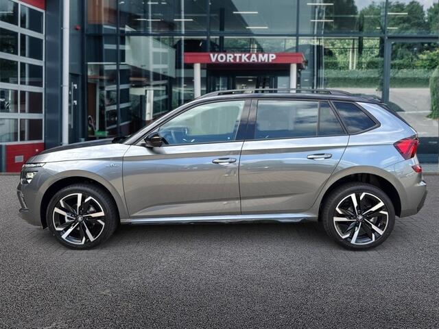 Skoda Kamiq 1.0 TSI DSG MONTE CARLO GLASDAK/CAMERA/TREKHAAK/NAVI/CRUISE/STOELVERW