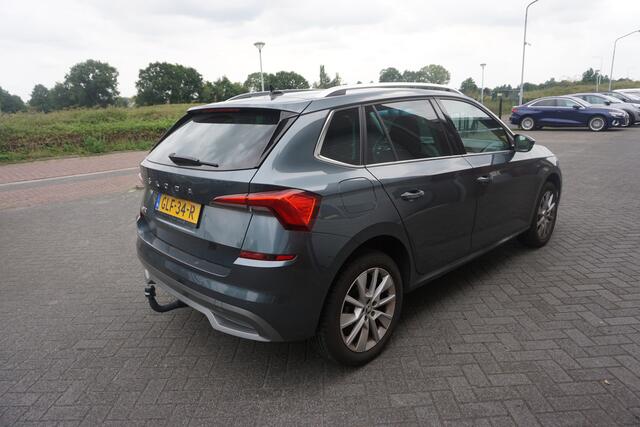 Skoda Kamiq 1.0 TSI STYLE LUXE!! AUG 2021 DIGITALE COCKPIT STOELVERWARMING FULL LED AFN.TREKHAAK NAVIGATIE ANDROID-APPLECARPLAY ECC AIRCO CRUISECONTROL PDC V+A 17INCH ENZ...