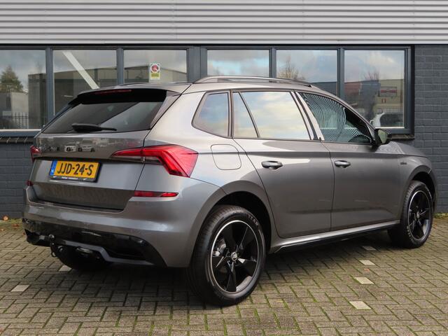 Skoda Kamiq 1.0 TSI Monte Carlo DSG | trekhaak wegklapbaar | stoelverwarming | voorruitverwarming | adaptive cruise + dpde hoek detectie | panodak | camera |
